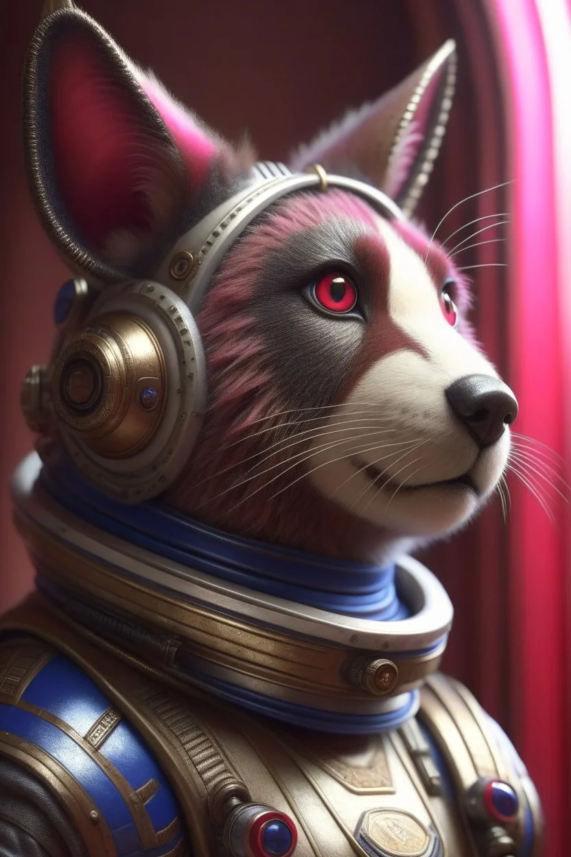 Rocket animal , 3d 4k octane render, lifelike, photorealistic, artstation, illustration, smooth, sharp focus, ornate, intricate, complex, highly detailed, digital painting, smooth, art by tom bagshaw, akihiko yosh