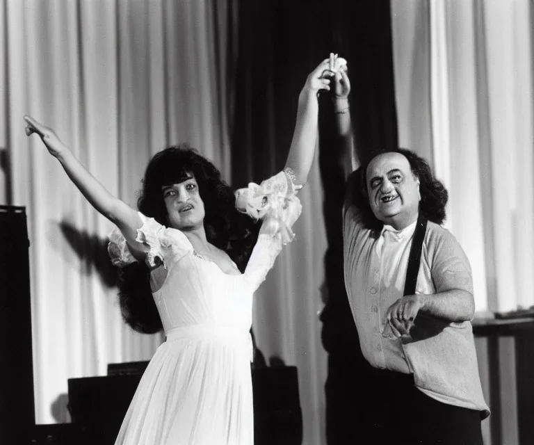 Angelo Badalamenti dancing in heaven with the "Radiator Lady"