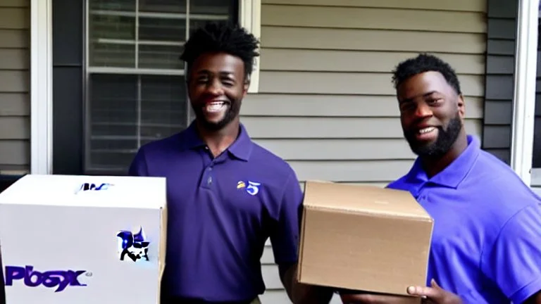 Tyrone takes ps5 controller out of fedex delivery on porch