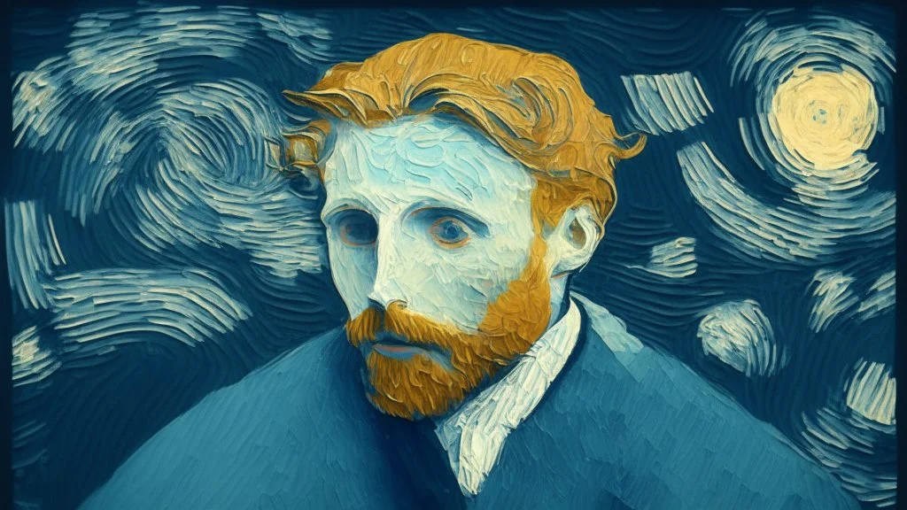 in van gogh style