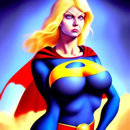 ultra detailed portrait of busty beautiful PowerGirl , extremely detailed digital painting, extremely detailed face,crystal clear eyes, in the style of robert e howard and pablo oliveira and Ken Kelley and Keith Parkinson ,mystical colors,perfectly centered image, perfect composition, rim light, beautiful lighting,8k, stunning scene, raytracing