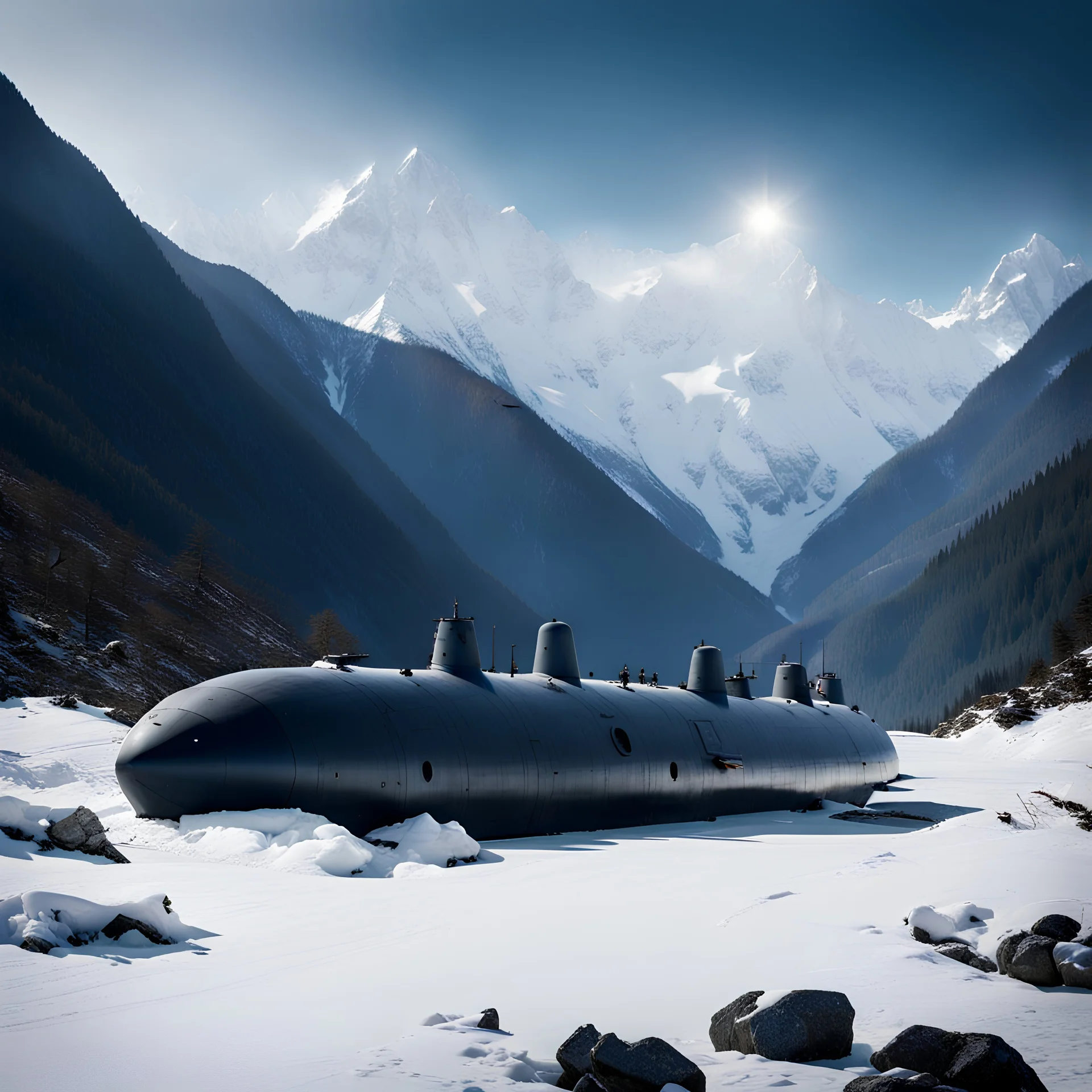 Submarines in the Himalayas