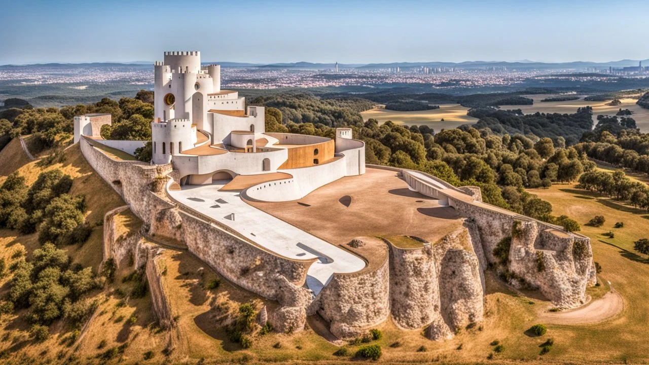 Futuristic Castel, Siza Vieira