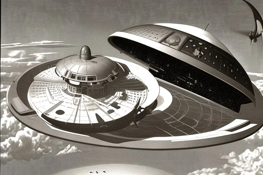 flying saucer by virgil finlay