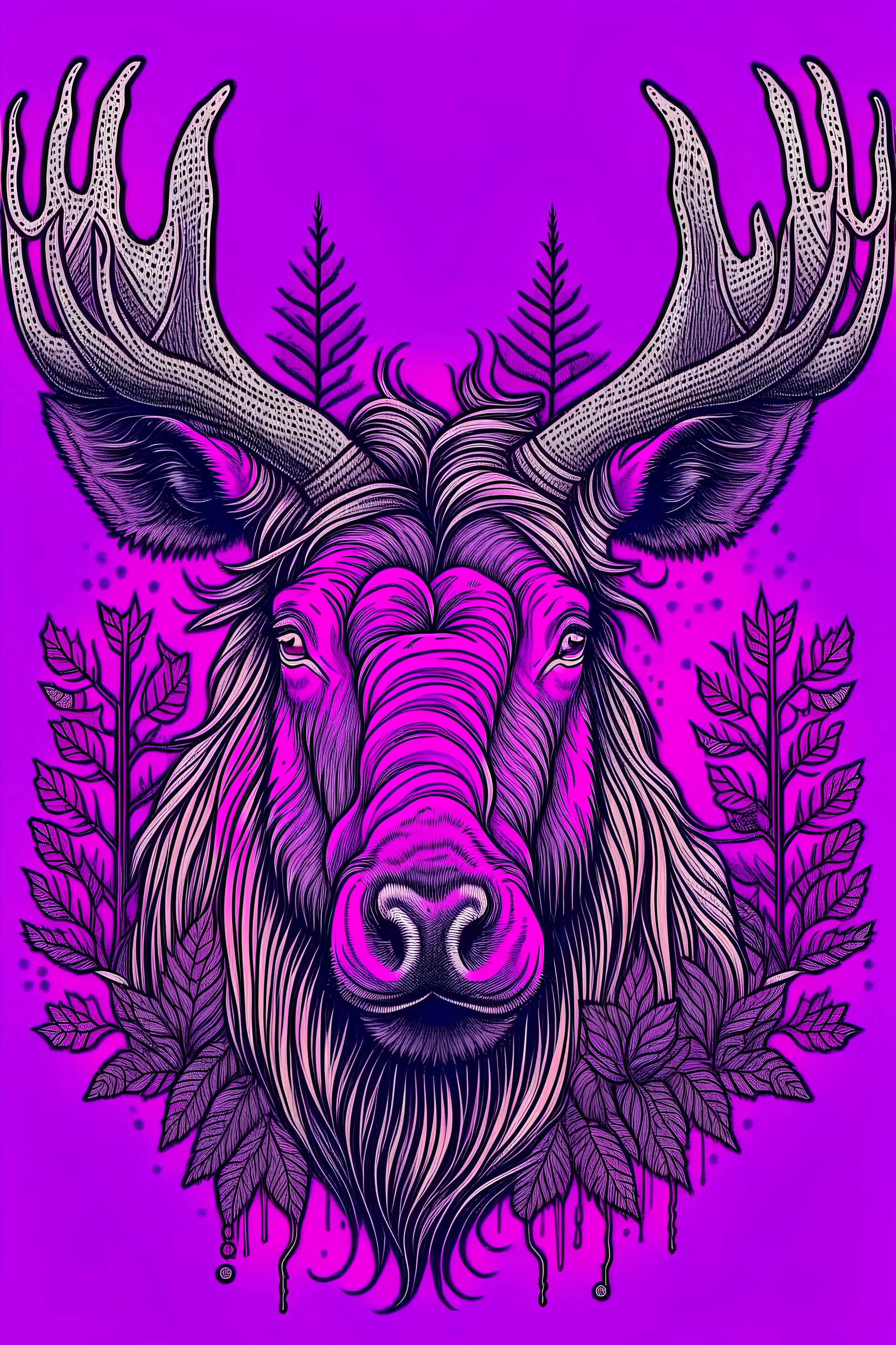 Moose purple, marijuana