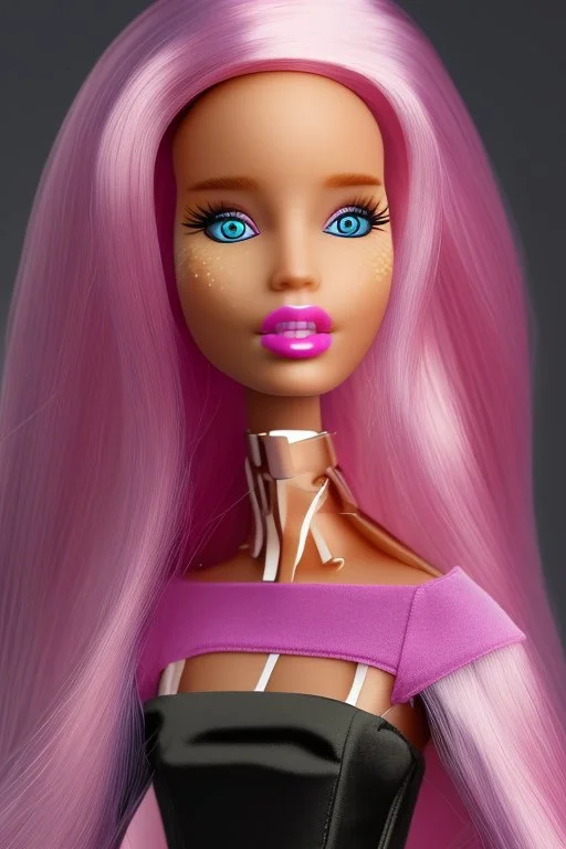 Old barbie woman who had too many facelifts