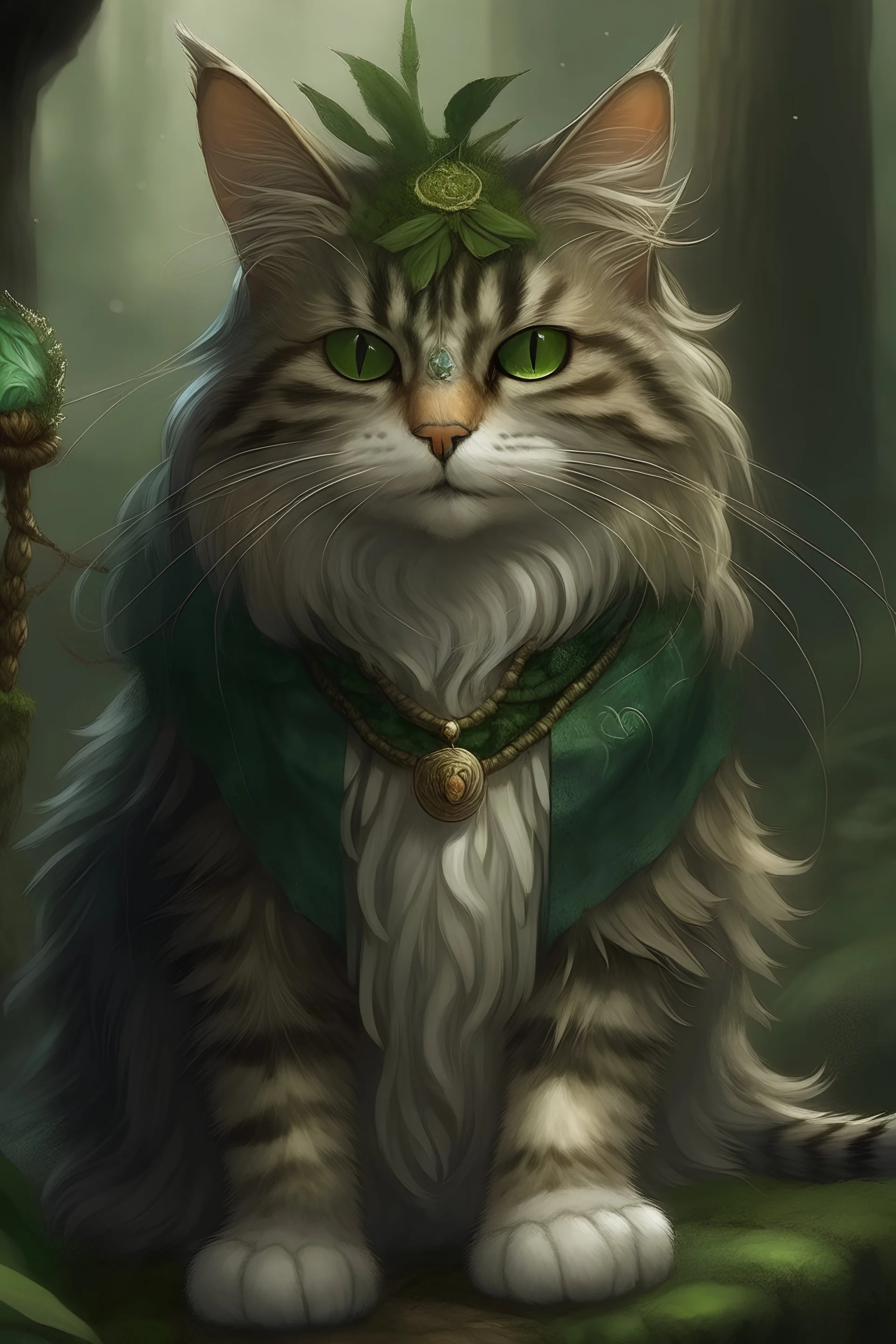 A cat of a druid