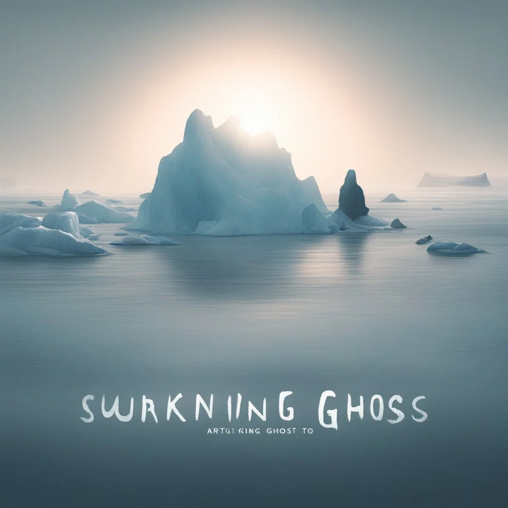 Cover for a single (music). Title is Surrender. Artists are Arctic Sunrise featuring Talking to Ghosts. No Text. No people.