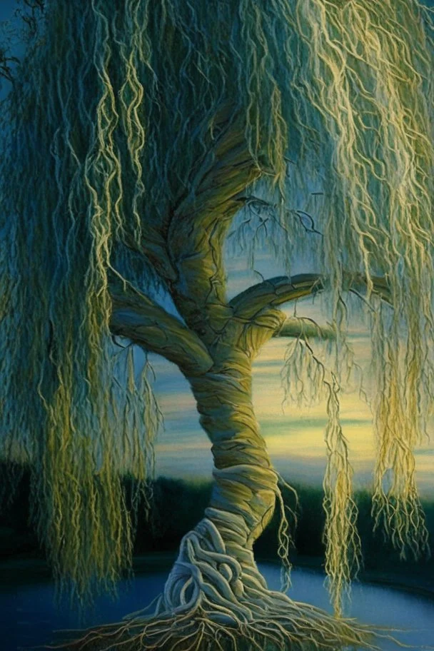 The whispering willow tree of life dreamc