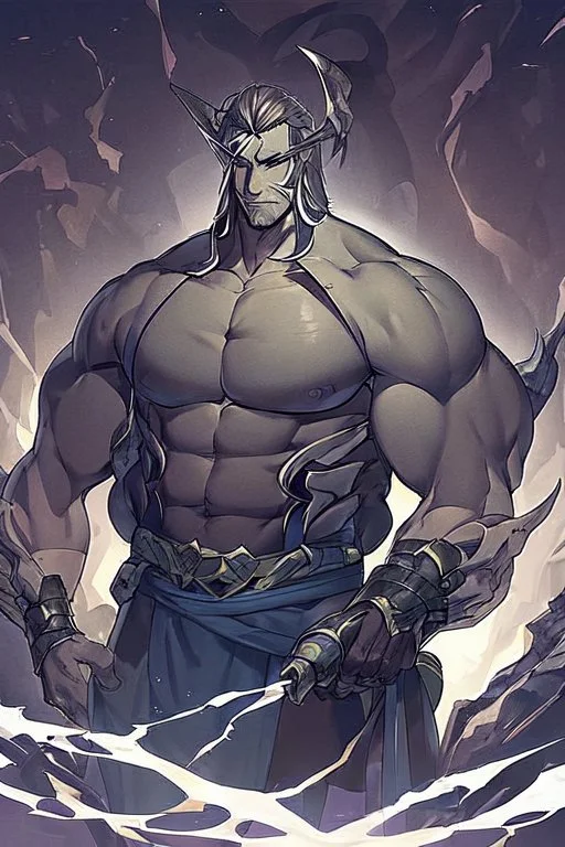 Male Drow or Dark Elf