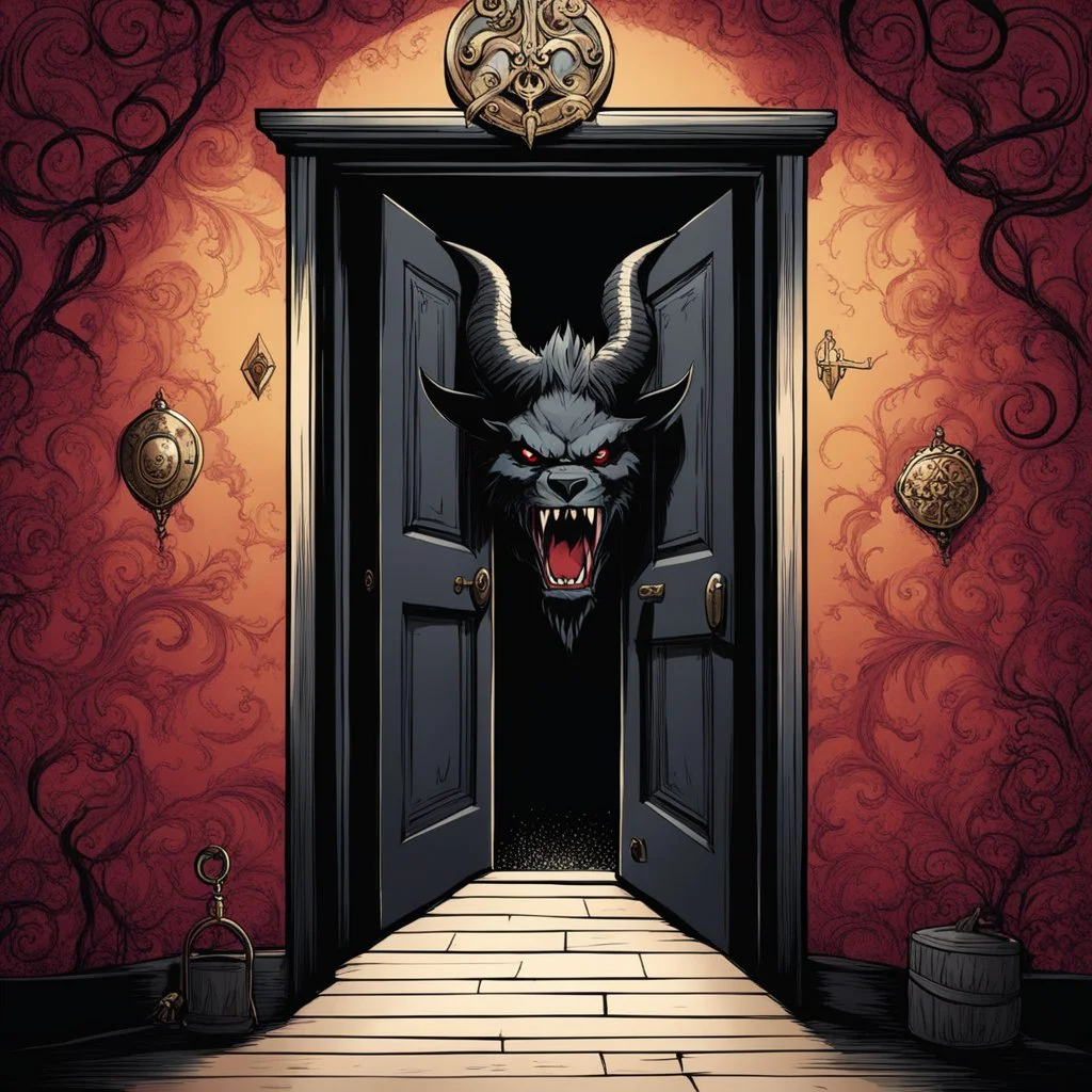 through the keyhole: a demon knocks at the door
