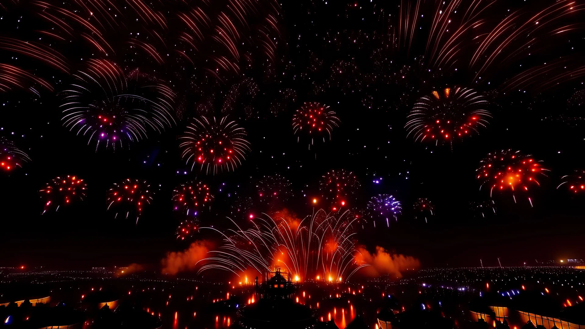 The night sky in the Halloween of the future is lit up with drone-led firework displays that paint the heavens with intricate and mesmerizing patterns. These drone shows are choreographed to music and tell haunting stories through their synchronized movements, leaving spectators in awe.