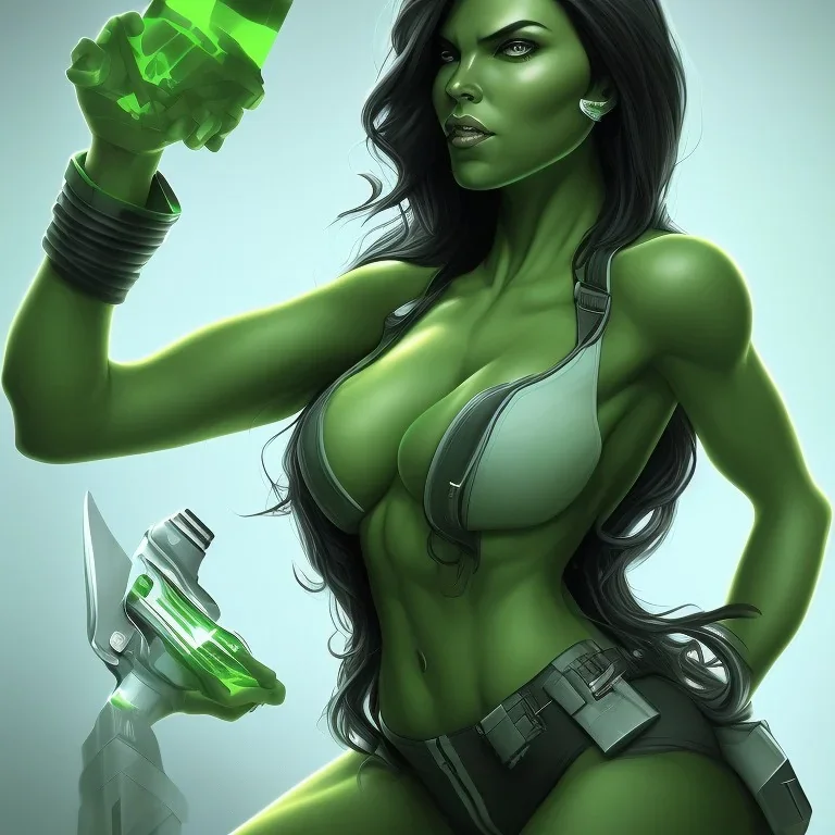 portrait, super villain she hulk