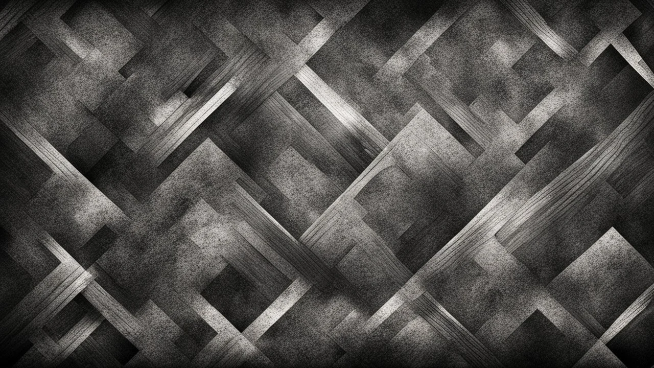 Hyper Realistic Black, Grey & White Texture on Dark-Vintage-Background