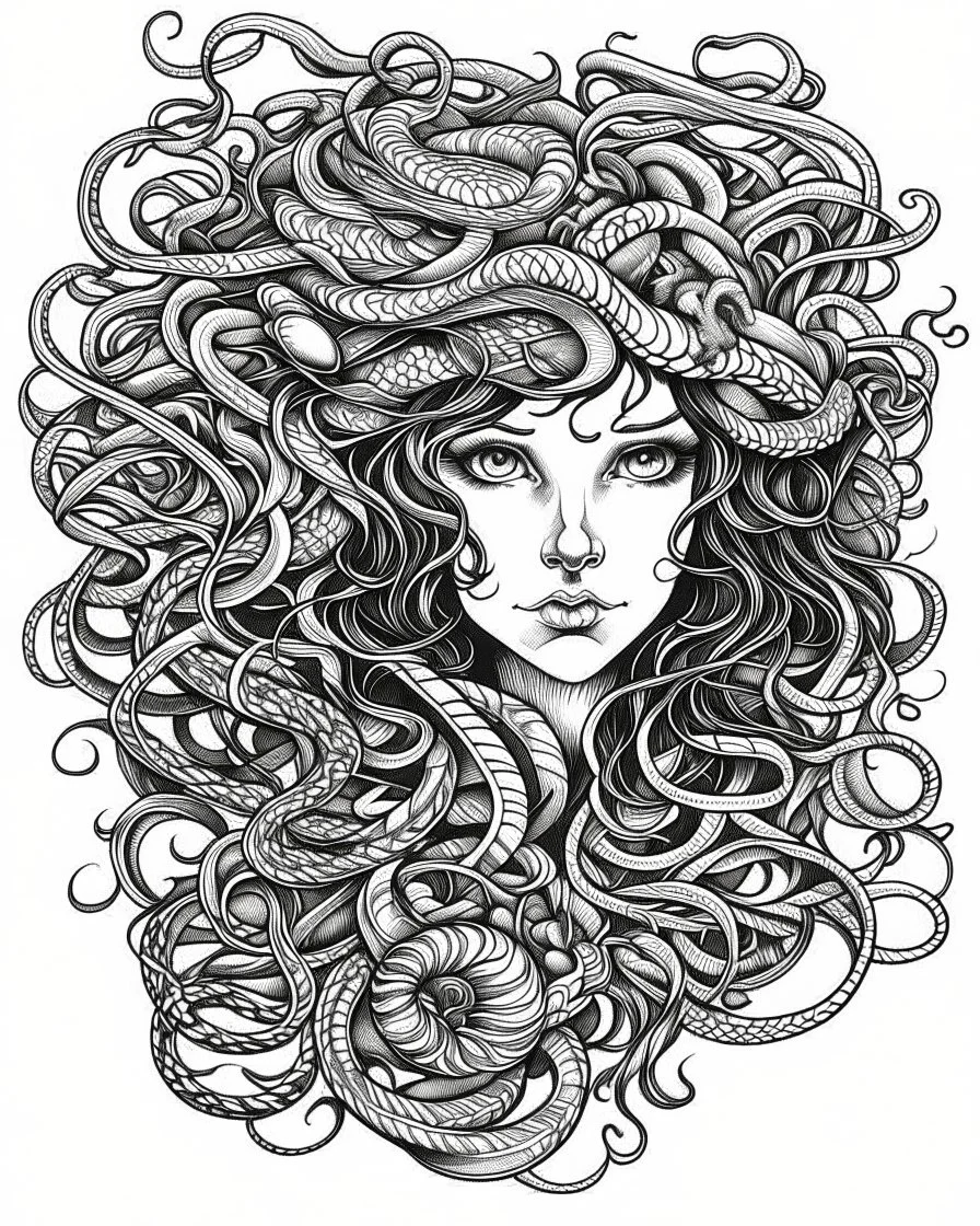 Medusa Tattoo Art Set – IMAGELLA