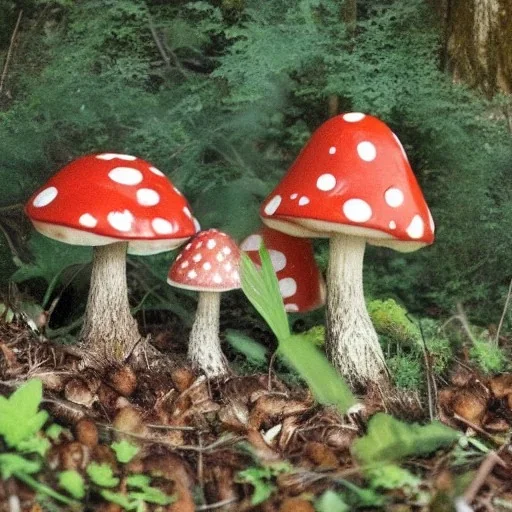 Mushroom fairies