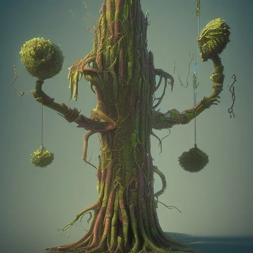 tree with arms and legs