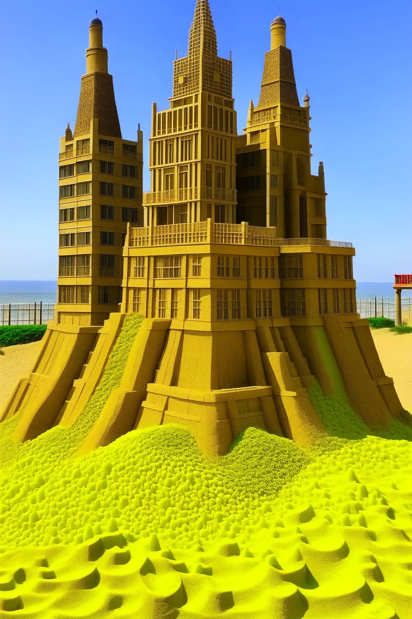 Highrise sand castle