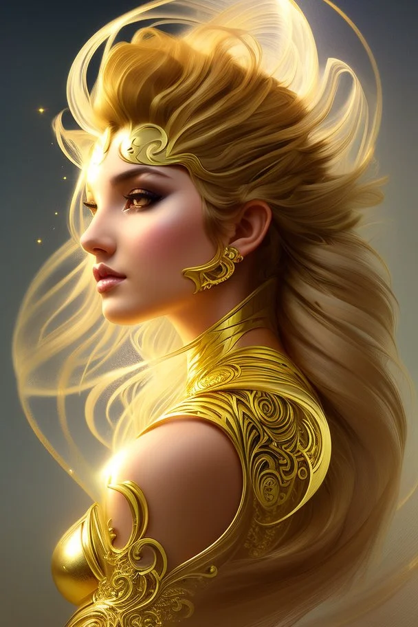 strybk, By Mohammad ElDesouky art by Vladimir Volegov, digital art 8k, curvy-geometric art, Sharp curvy lines, Golden lines, the merger between gold and black, highly detailed, Jean-Baptiste Monge style, bright, beautiful, splash, Glittering, cute and adorable, filigree, rim lighting, lights, extremely, magic, surreal, fantasy, wlop, by greg rutkowski, oil painting, heavy strokes, paint dripping, light on face, Close up Hedonist, erotic sin, rut, satyr, eroticism, lust, salaciou