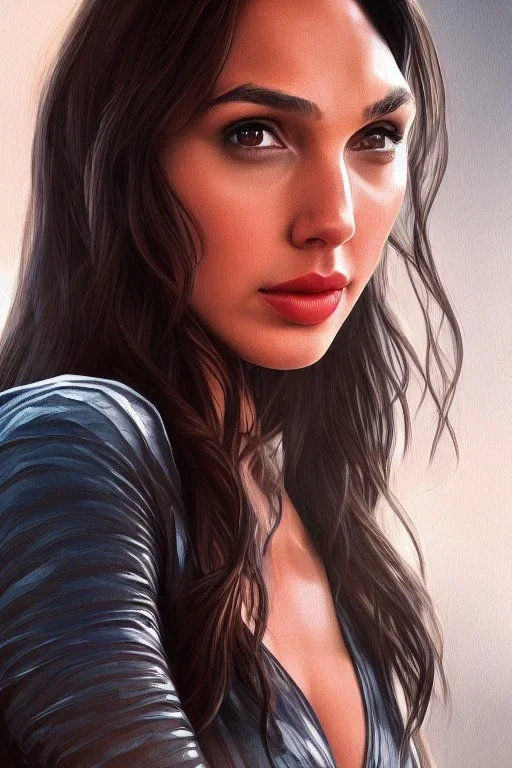 gal gadot in the style of stefan kostic, realistic, full body, sharp focus, 8 k high definition, insanely detailed, intricate, elegant, art by stanley lau and artgerm