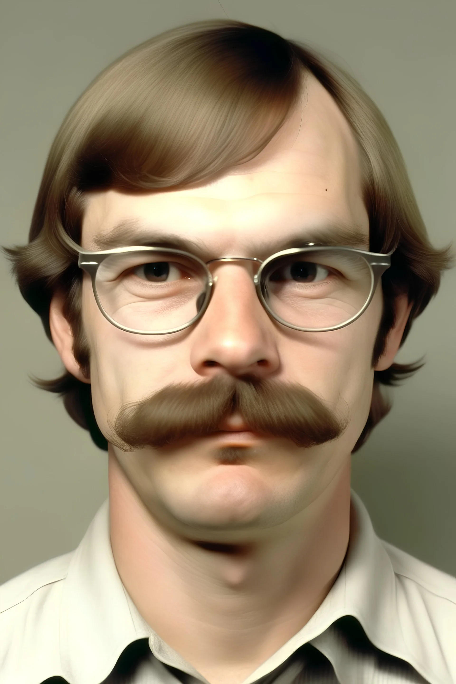 jeffrey dahmer mugshot mustache