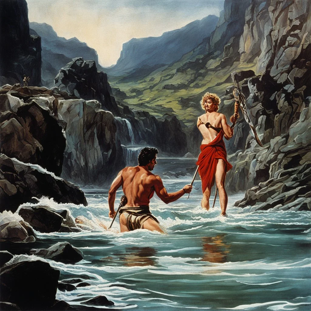 [Jason and the Argonauts (1963)] his mother Thetis took Achilles to the River Styx, which was supposed to offer powers of invulnerability.