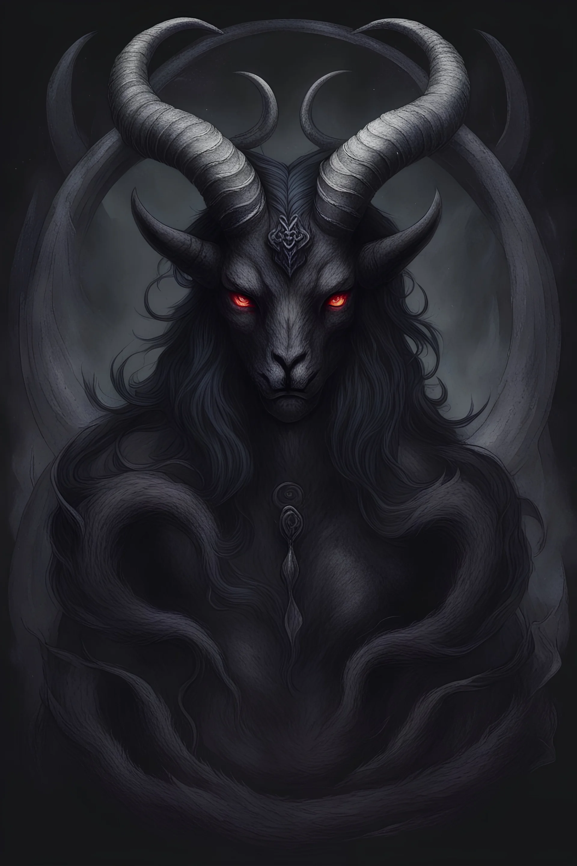 dark demon capricorn