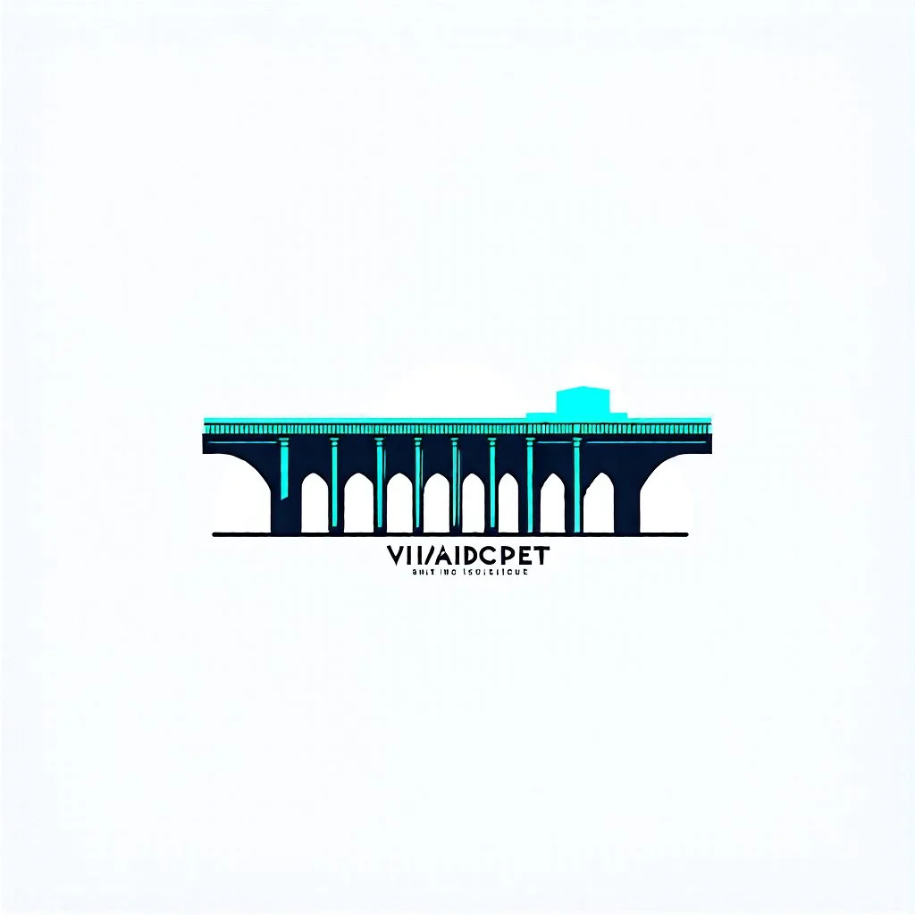 Viaduct as logo (without text). Single-spirited style, less details. Easy to remember and recognize.