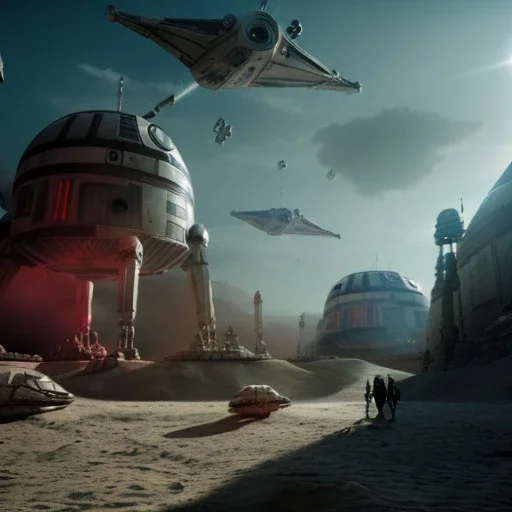 Star wars,İstanbul, dramatic lighting, anime lut, hyper realistic, cinematic lighting