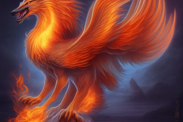 wolf phoenix