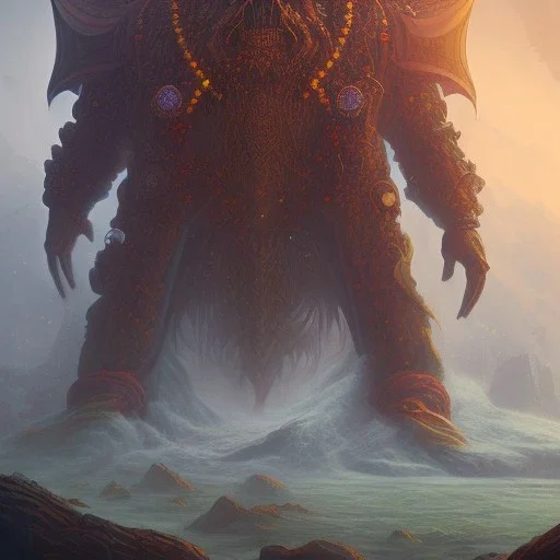 fantasy art, book cover, illithid