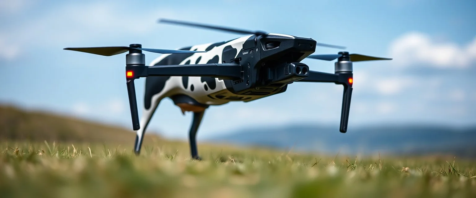 rc drone cow