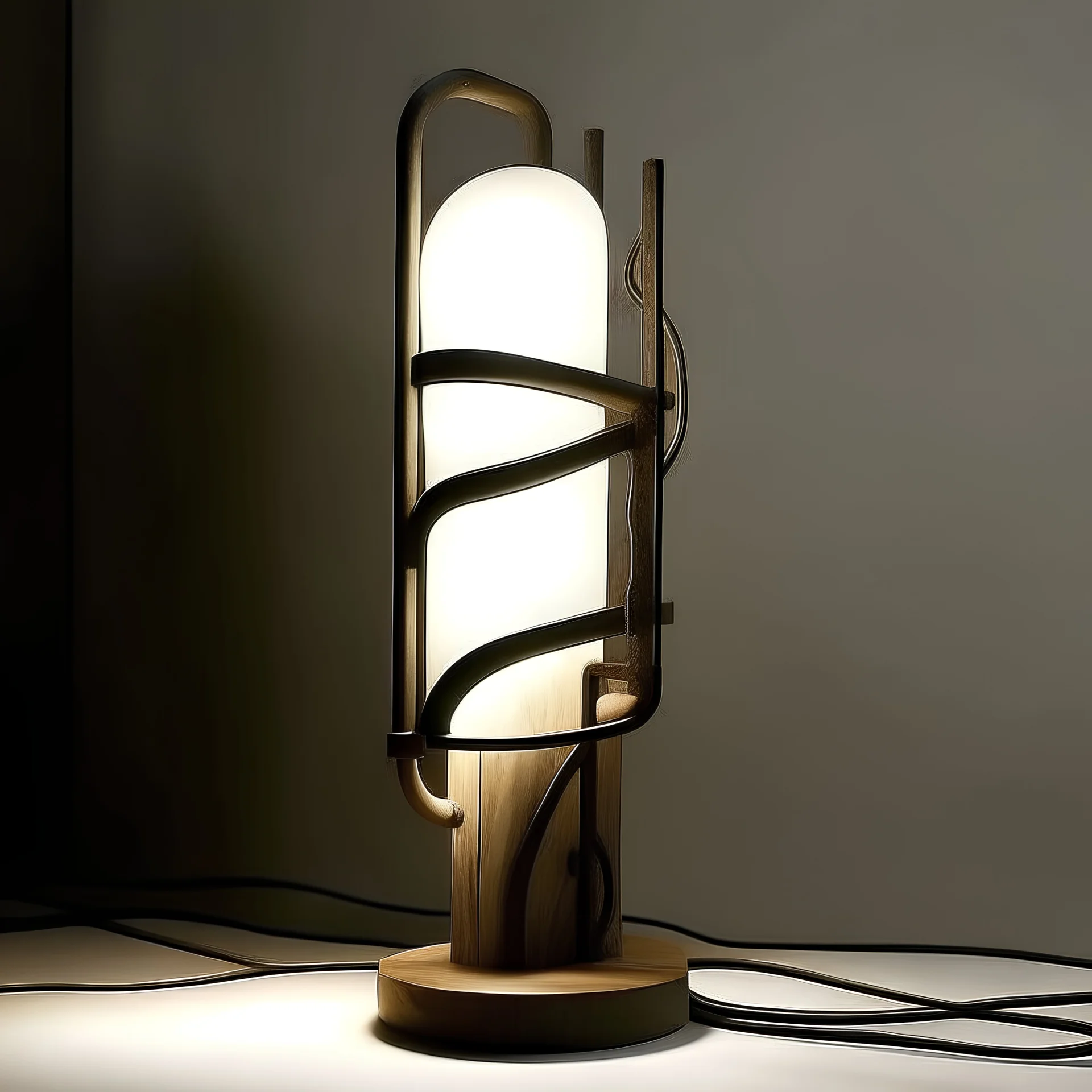 organic structure table lamp