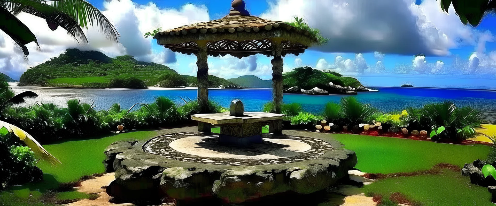 meditation podium , Whether you look under the # or up to the #stars, this #island in the magic , my dreams . A meditation podium , In the garden my mind bows . An otherworldly planet, The oldest place on planet earth is in Venezuela and it's called.