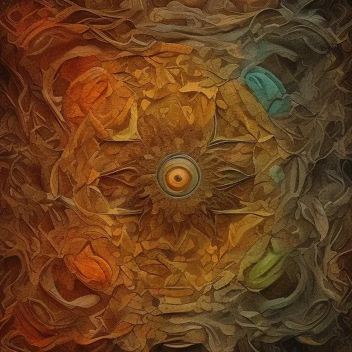 Wood, pastel colors, crepusculare, monde, stone spirale, olive, brown, ciel, yelow, white, birds gras, fire, red,univers , abstract art,star, flowers, trees , moon, buterfly