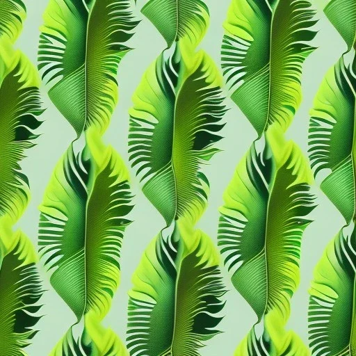 large tropical leaf repeat pattern various tropical plants monstera, greens and yellows with patterns, high definition 4k quality, repeat pattern wallpaper