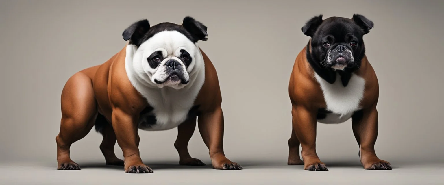 panda dog bison boxer