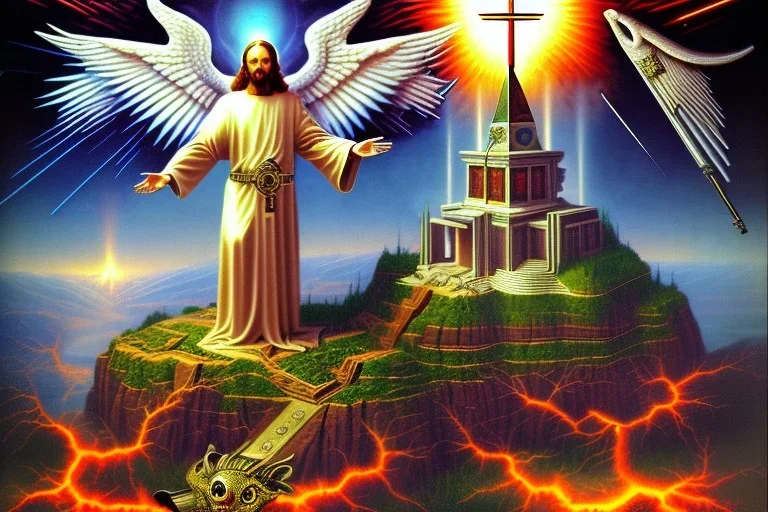 End Times, Jesus, Illuminati, Masonic, Chaos, Apocalypse, Angels, Demons, God, Final Judgment, Dimethyltryptamine