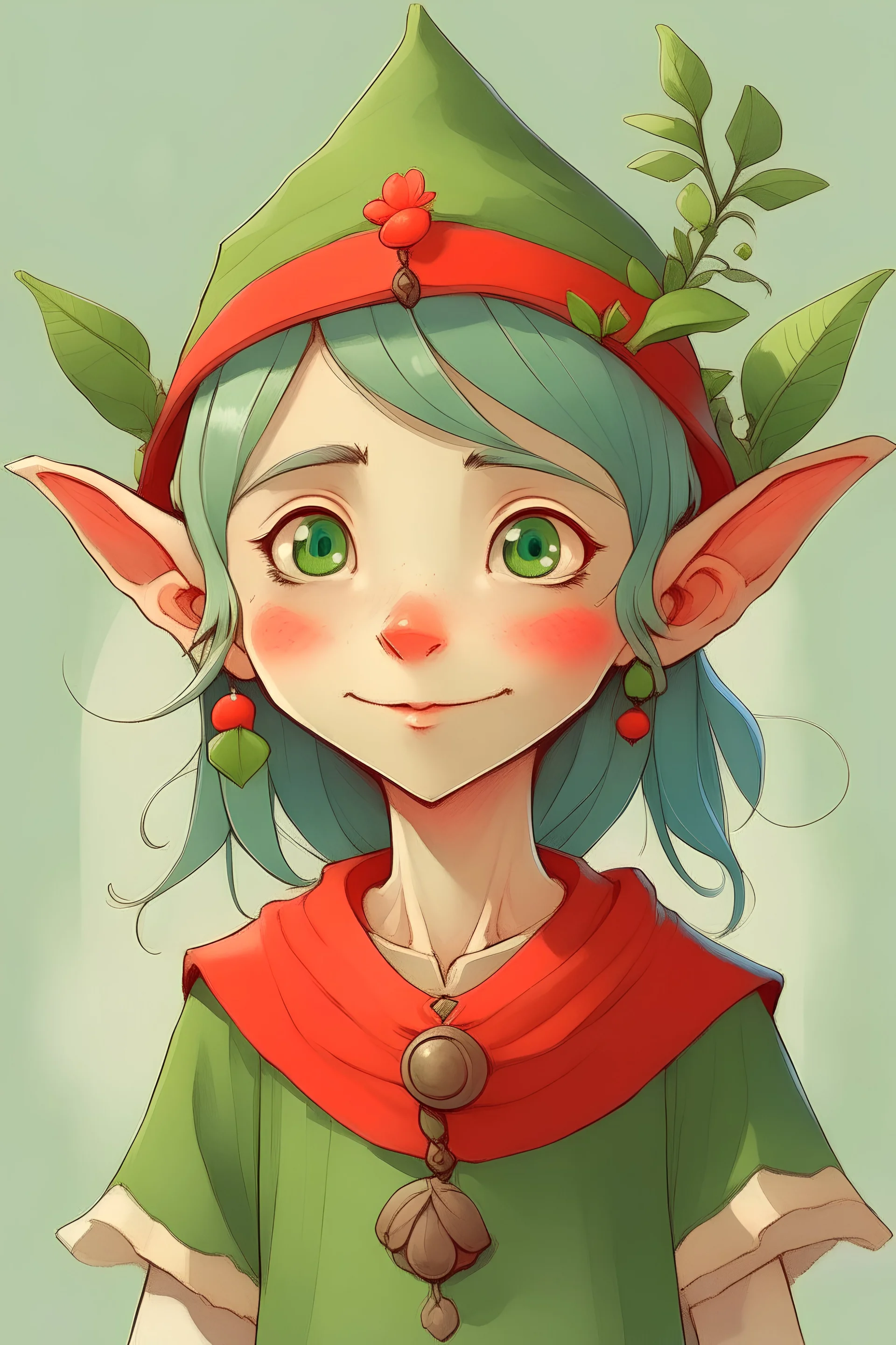ghibli style elf