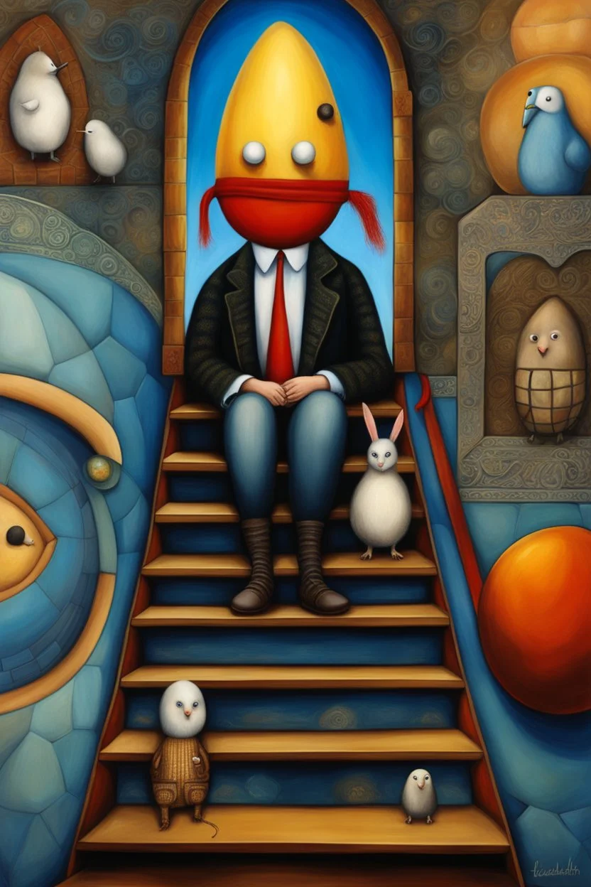 Humpty_Dumpty sat on the wall; by artist "Tracy Lee Stum"; by artist "chromogenic",by artist "Leonora Carrington Schloe"; come with me; by artist "deep Byzantine",by artist "Balderdash"