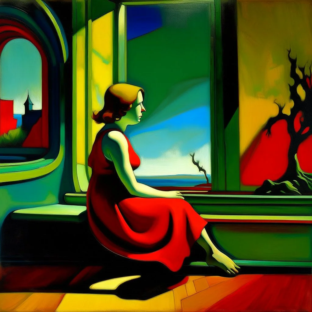 WOMAN Edward Hopper