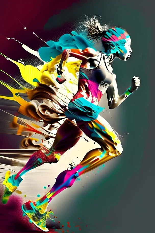 Running paint