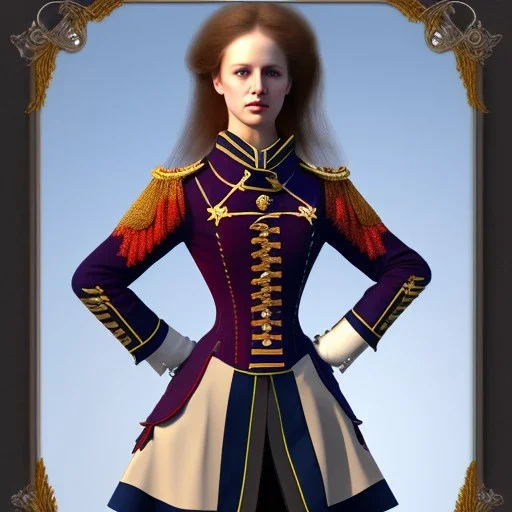 female line infantry, napoleonic, musket, feminine corset boots, thighhigs miniskirt,