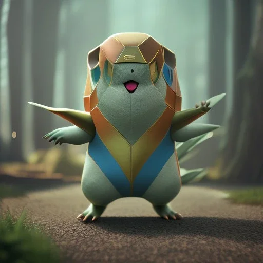 Mystery pokemon,Ambiance dramatique, hyperrealisme, 8k, high quality, lot of details, portrait,