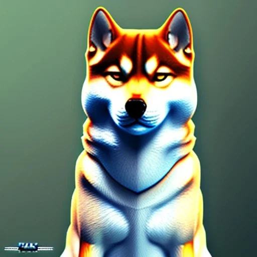 shiba inu blue spirit