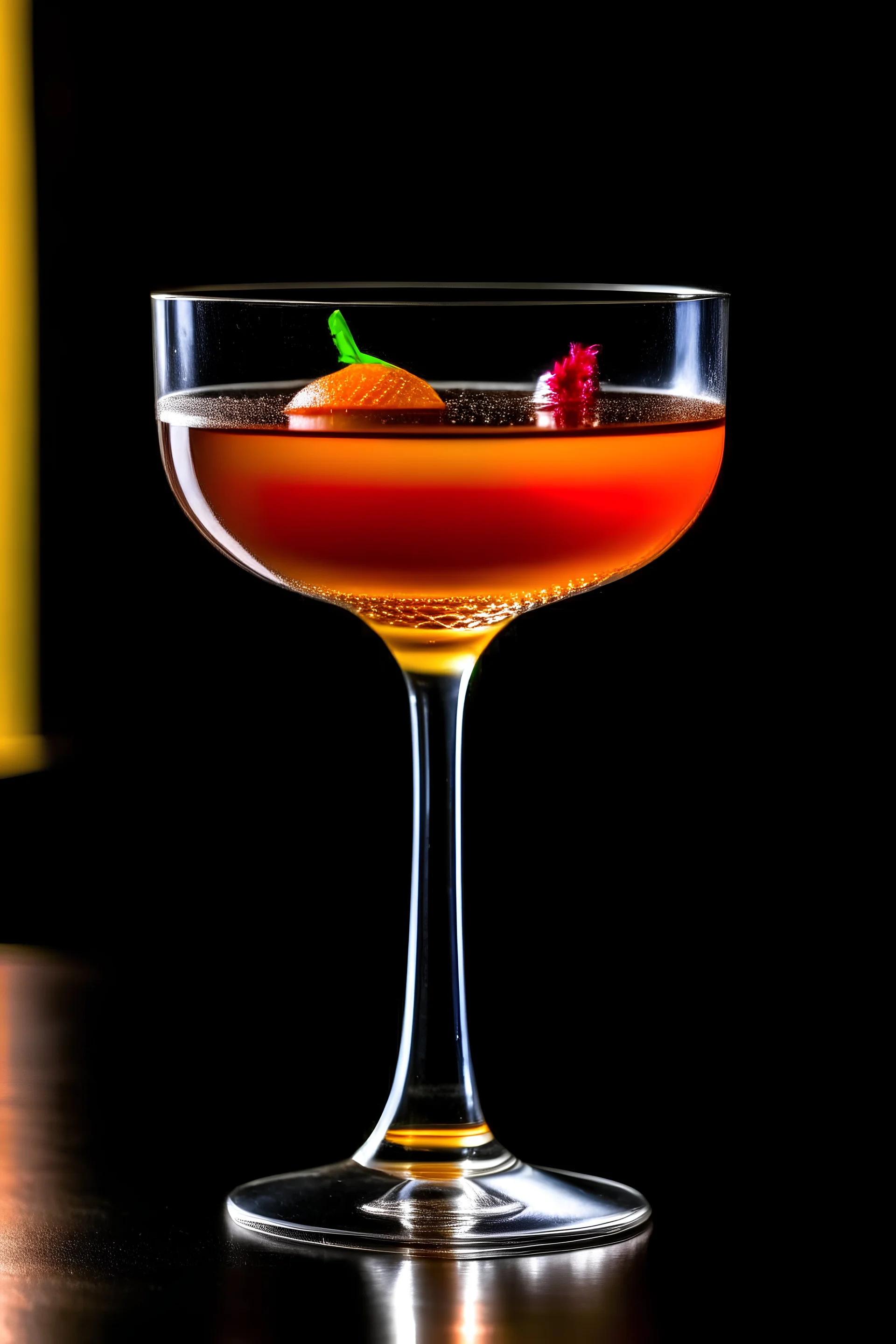 cocktail in coupe glass