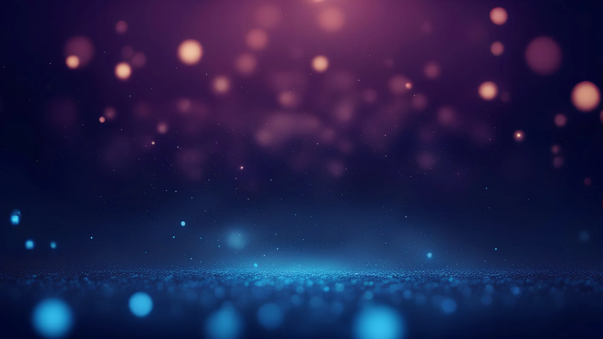 blue glow particle abstract bokeh background