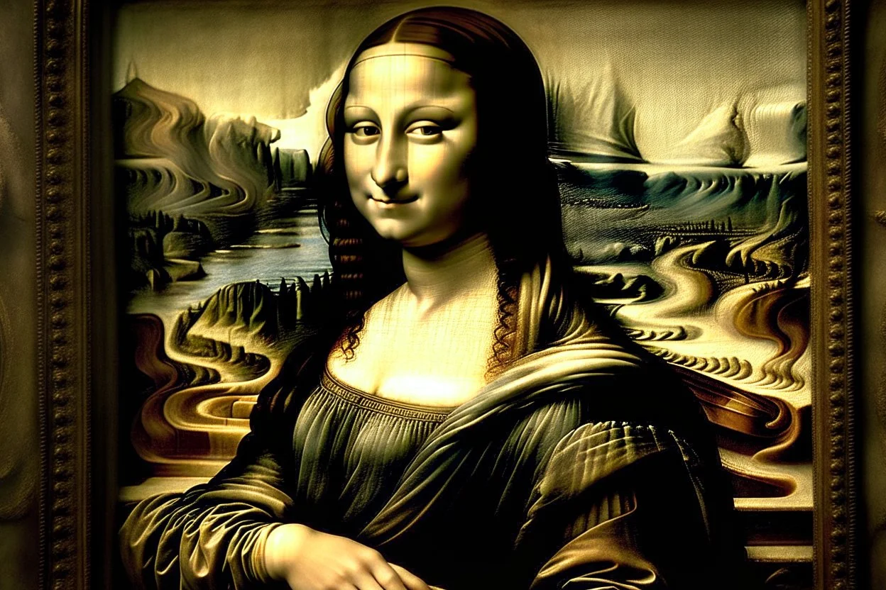 A factory owned by Mona Lisa painted by Leonardo da Vinci