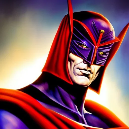 ultra detailed fullbody portrait of Magneto Villain , extremely detailed digital painting, extremely detailed face,crystal clear eyes, in the style of Frank Frazetta and robert e howard and pablo oliveira and Ken Kelley ,mystical colors,perfectly centered image, perfect composition, rim light, beautiful lighting,8k, stunning scene, raytracing