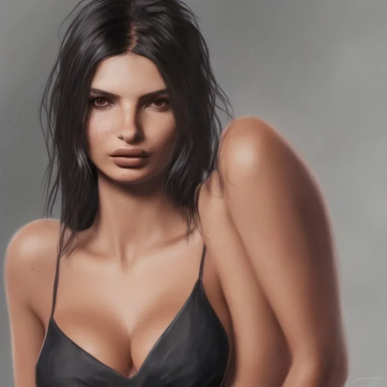 Portrait of Emily Ratajkowski